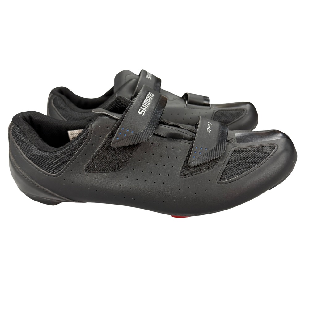 Shimano RP1 SH-RP100 Black Road Cycling Shoes Mens EU 46 US 11.2 SPD SPD-SL